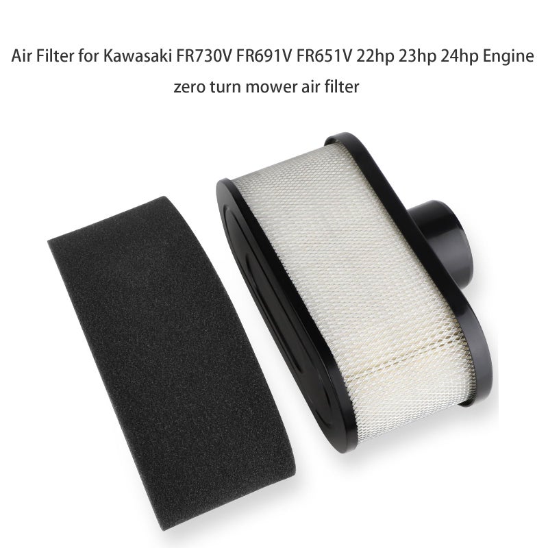 Ferilter 11013-0752 Air Filter for Kawasaki FR691V FR651V FR730V 22hp 23hp 24hp Engine 11013-7049 Air Filter for Husqvarna Cub Cadet Toro Zero Turn Lawn Mower Tractorâ€“ 2 Pack - Image 4